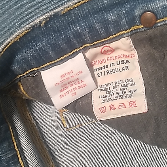 Womens Adriano Goldschmeid The Angel 27 Regular Bootcut Jeans - Picture 4 of 6